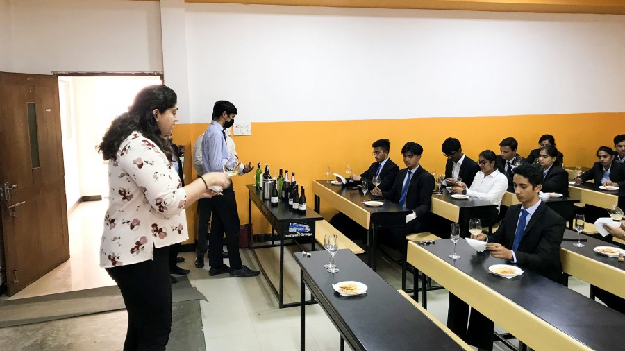 Wine appreciation session