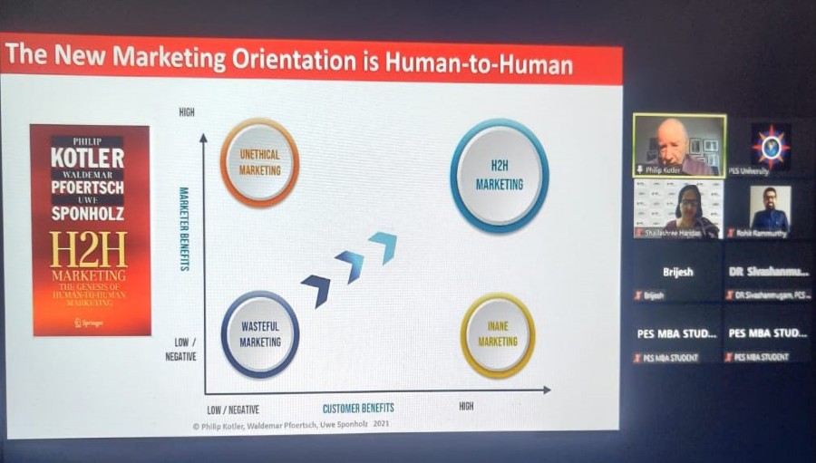 Philip Kotler’s talk on corporate governance and marketing