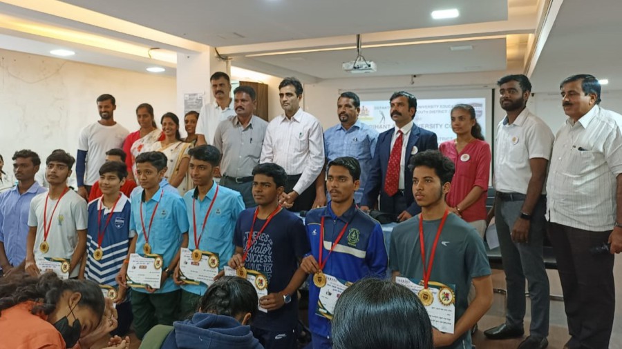 PES PU students selected for State level Yoga Sana Competition - 2022