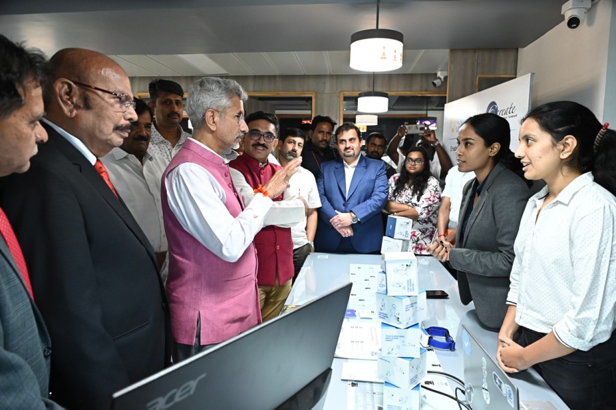Union Minister for External Affairs Dr. S. Jaishankar visits PES University