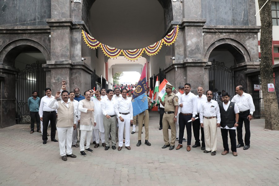 76th Independence Day was celebrated at PES University Campuses.