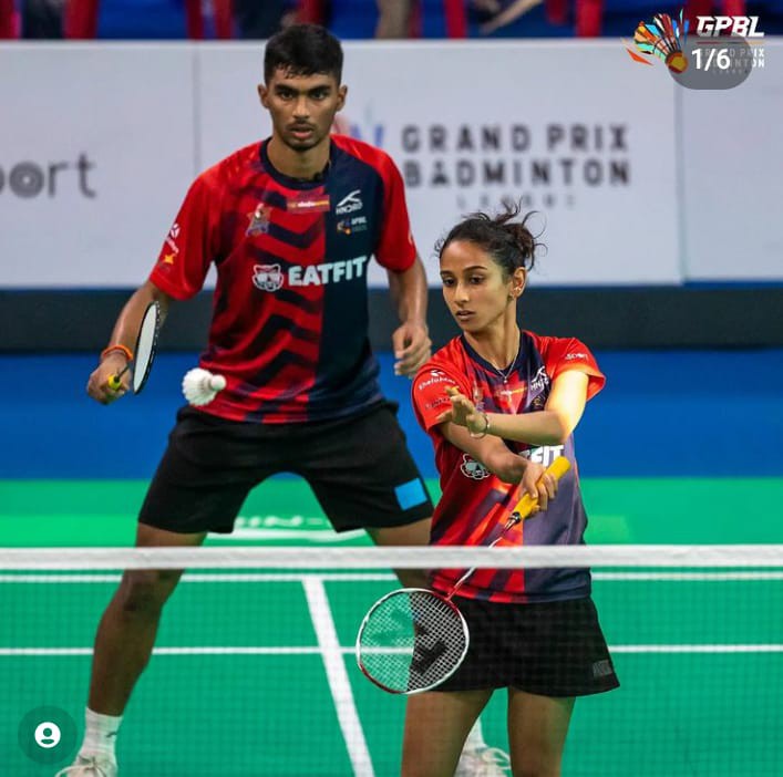 PESU STUDENTS AT GPBL - Grand Prix Badminton League 2022