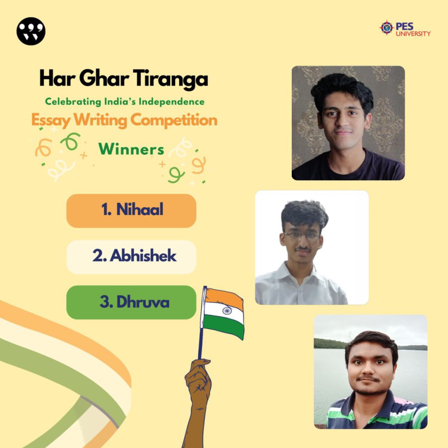 Har Ghar Tiranga Essay Writing Competition