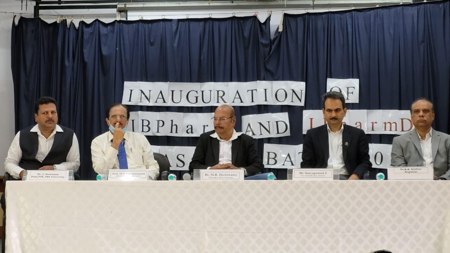 REPORT OF INAUGURATION OF I-B. PHARM AND I – PHARM.D  CLASSES 2022-23 BATCH @ HN CAMPUS