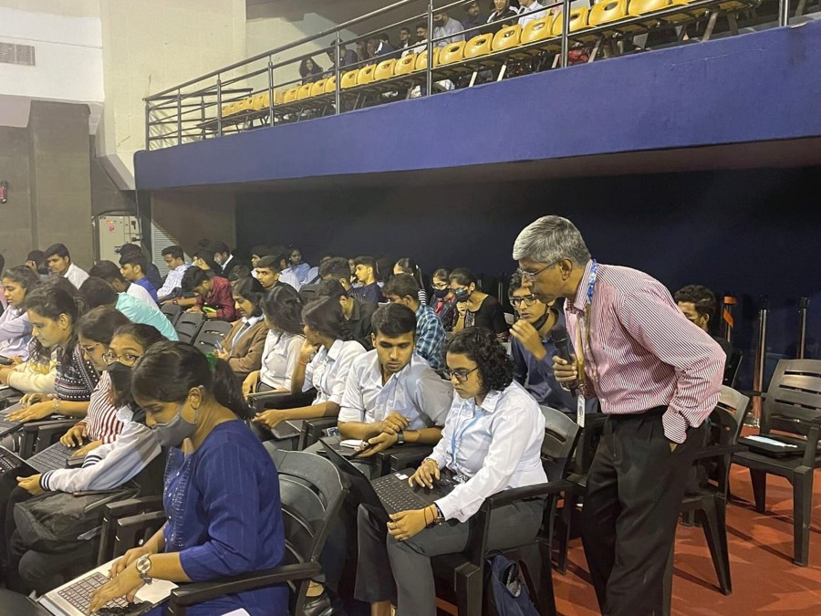 Skill development workshop on spreadsheets