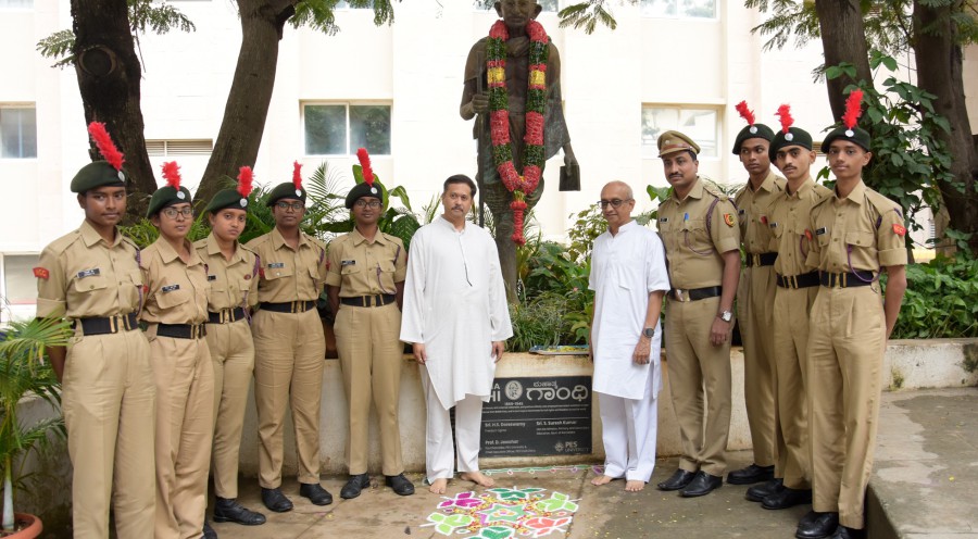 A musical tribute to Mahatma Gandhiji and Lal Bahadur Shastriji @ PES University