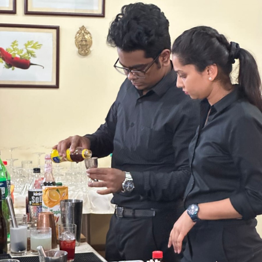 Workshop on flavored syrups