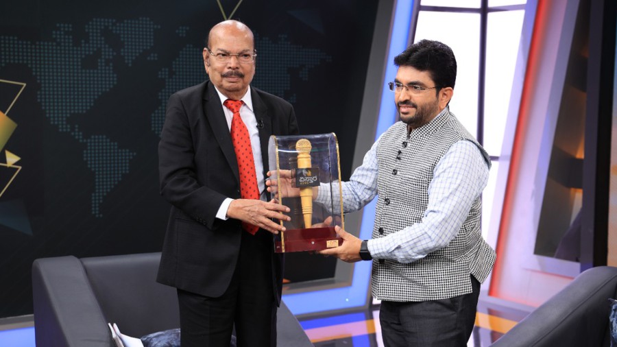 ನಮ್ಮೂರ ಶಾಲೆ ನಮ್ಮೆಲ್ಲರ ಶಾಲೆ’ಗೆ ಪ್ರೊ. ಎಂ.ಆರ್.ದೊರೆಸ್ವಾಮಿ @ ವಿಸ್ತಾರ ನ್ಯೂಸ್