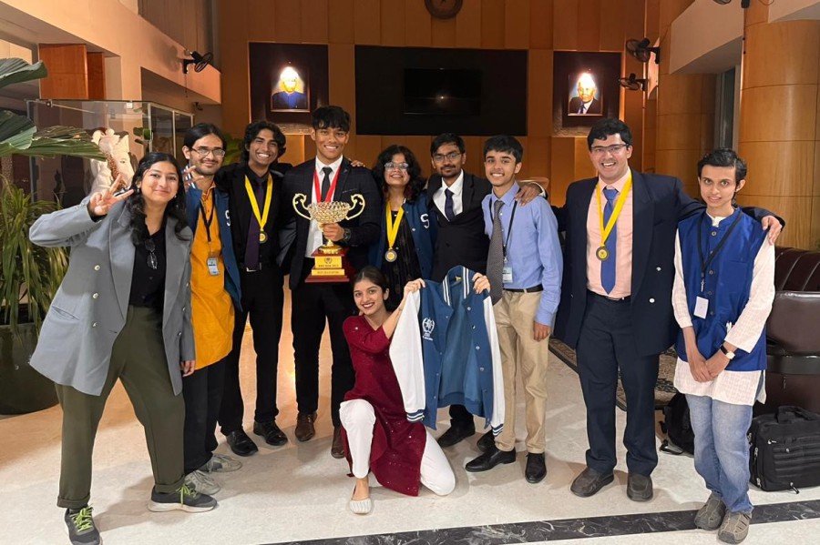 Best Delegation Award in BMS MUN 2023