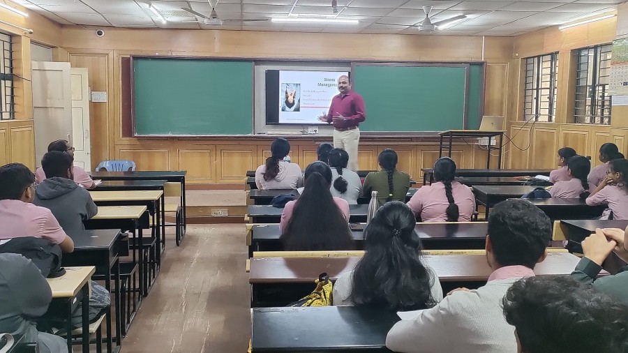 Guest talk on stress management