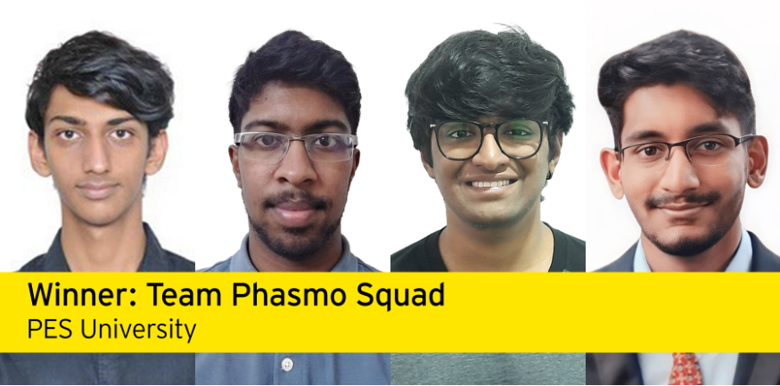 PES University students win 3 lakh cash prize in Ernst and Young  Competition Techathon 3.0