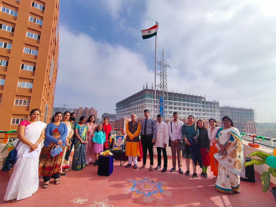 PESU EC Campus 74th Republic day