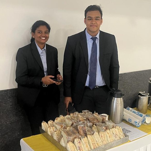 Learning hospitality support hands-on