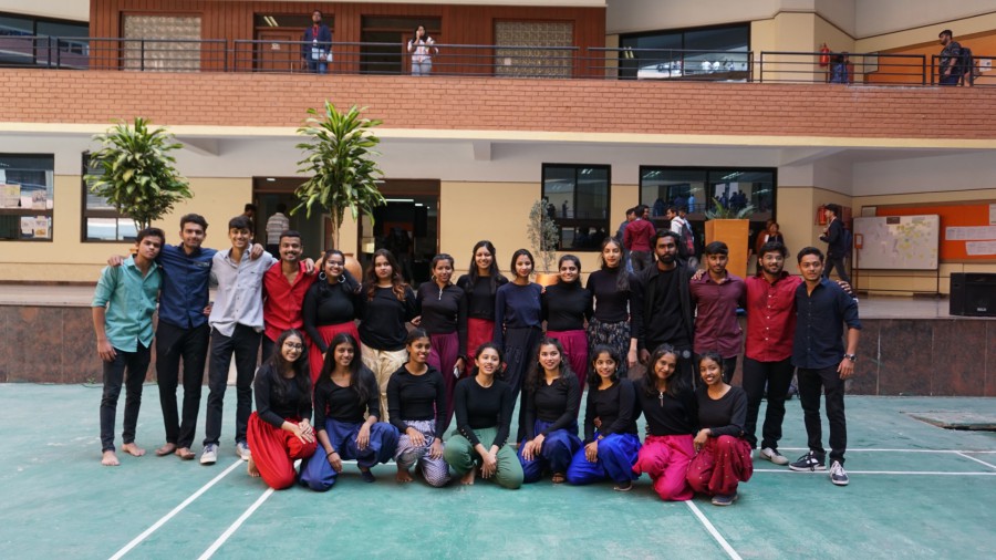 Performance of Desi dance crew