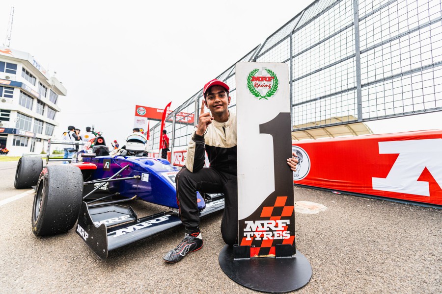 Student achievement: Divy Nandan’s commendable performance in national car racing championship
