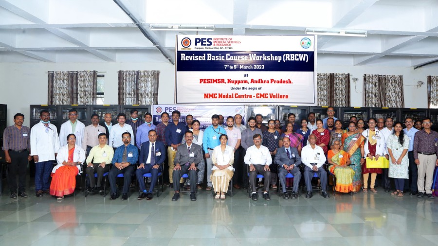 Workshop on revised basic course for teachers in medical colleges