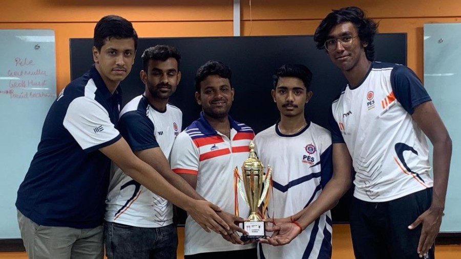 Win at national sports fest in badminton