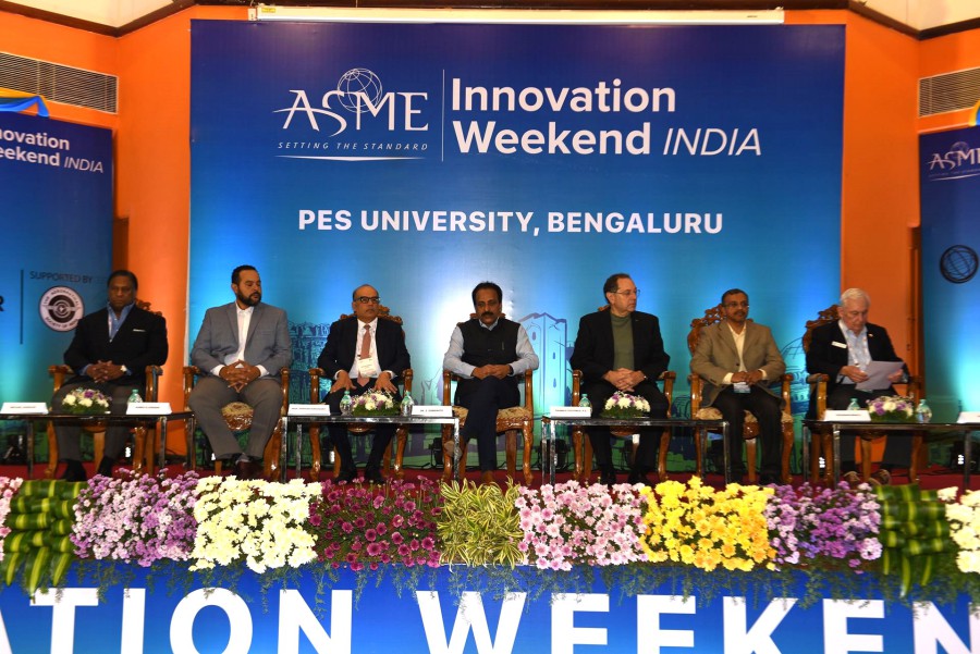 PES UNIVERSITY hosts ASME Innovation Weekend - 2023