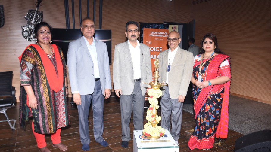 The Department of Performing Arts presented a certificate course - The Voice Garage @ TDM Studio, GJBC, PESU