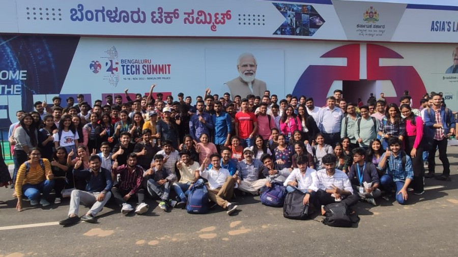 Students and Faculty Experience Innovation at the 25th Bengaluru Tech Summit