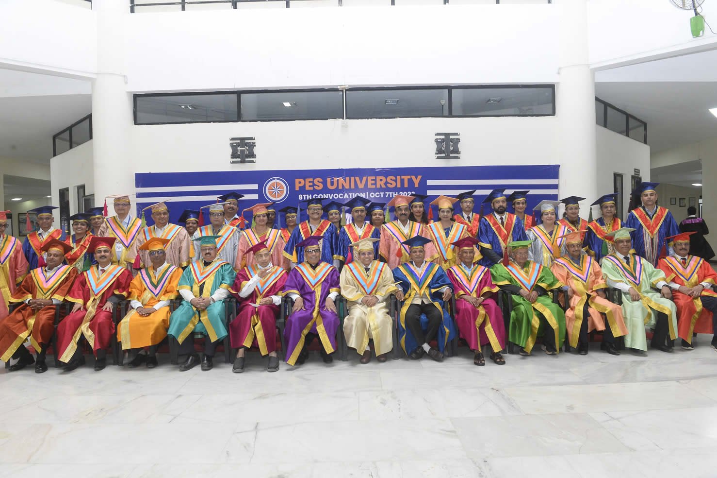 Create and Make for India: Srini Rajam at Eighth annual Convocation of PES University