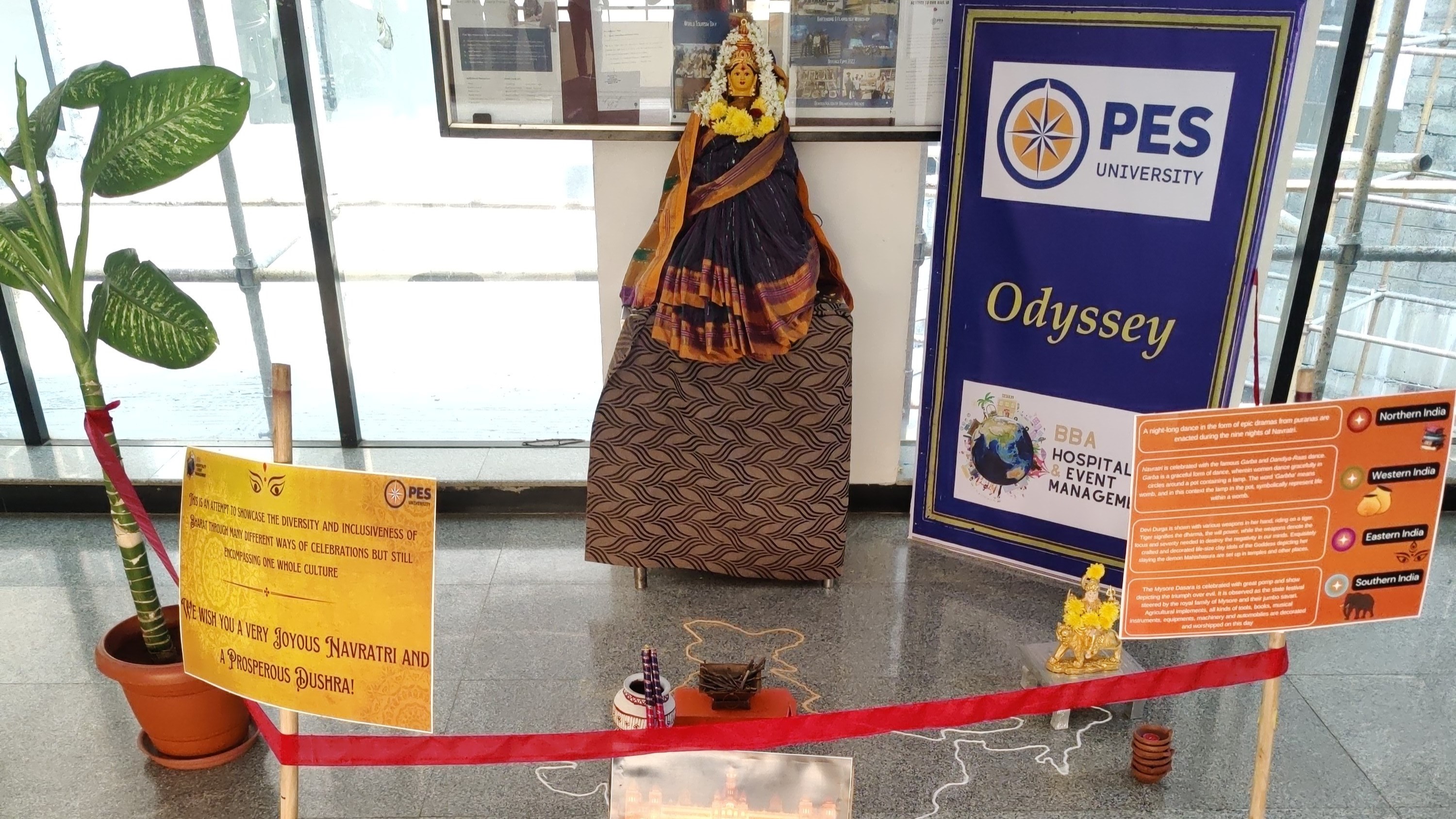 Navrathri Pop-up display