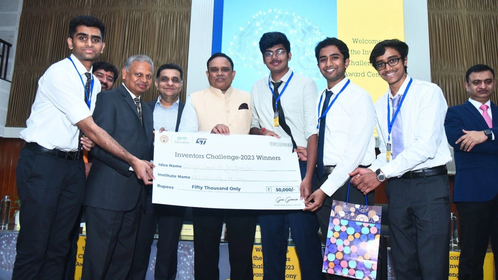 Winning idea at ARM Inventors Challenge 2023