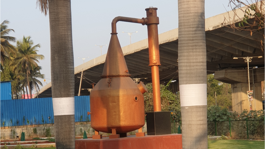 Industry visit to distillery