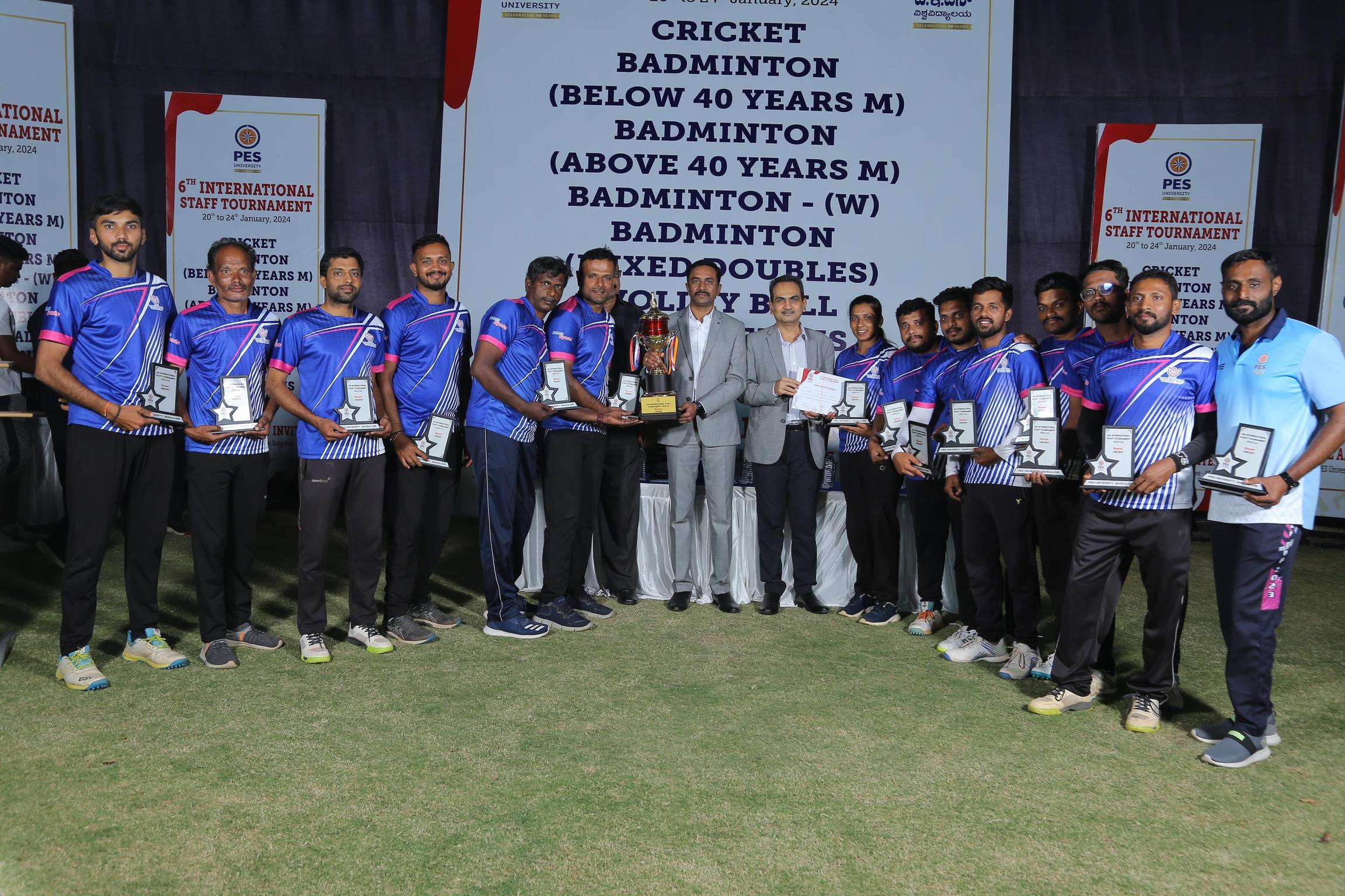 Sixth international staff tournament