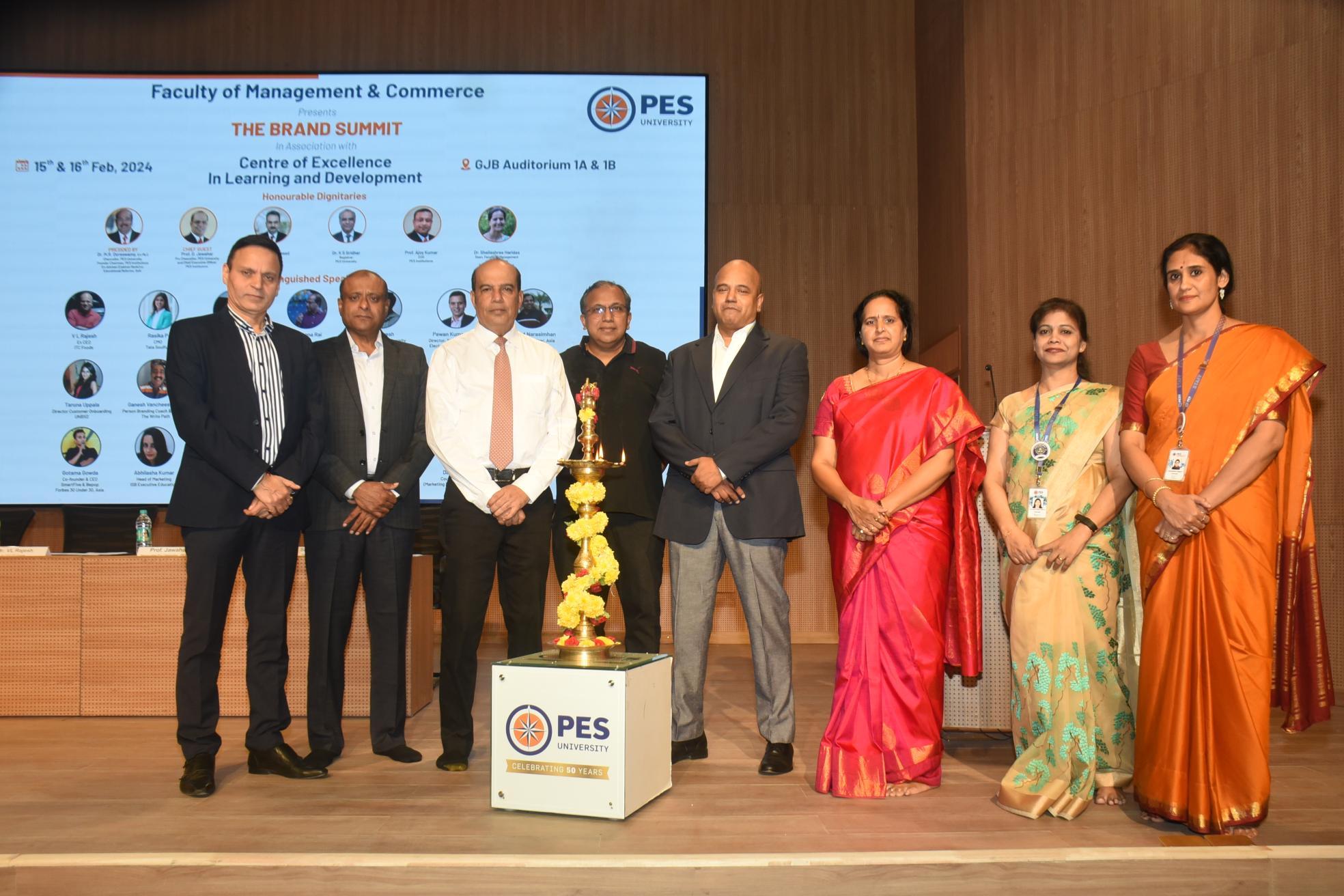 PES University Nurtures Future Leaders at Brand Summit 2024