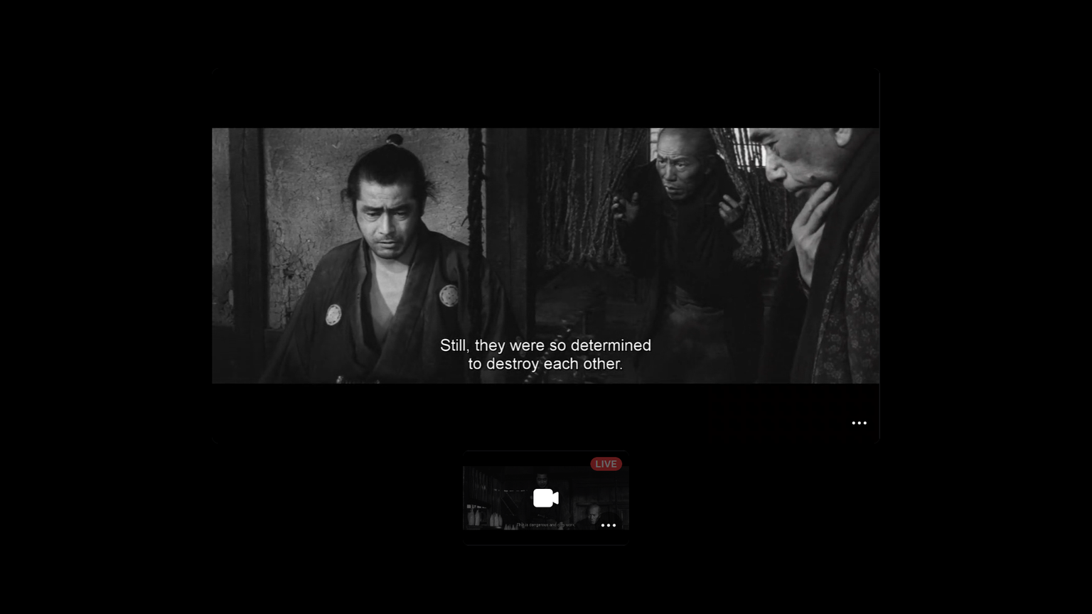 Foreign Film Screening