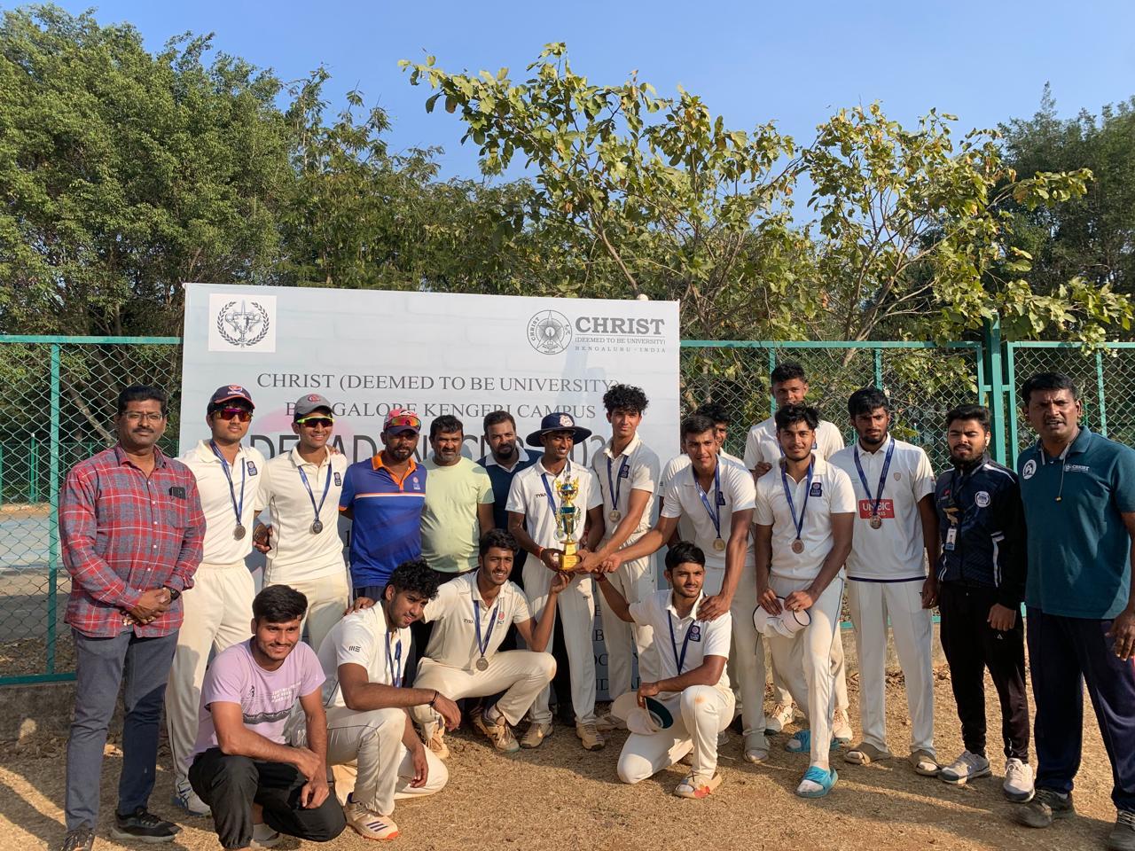Wins in inter university tournament