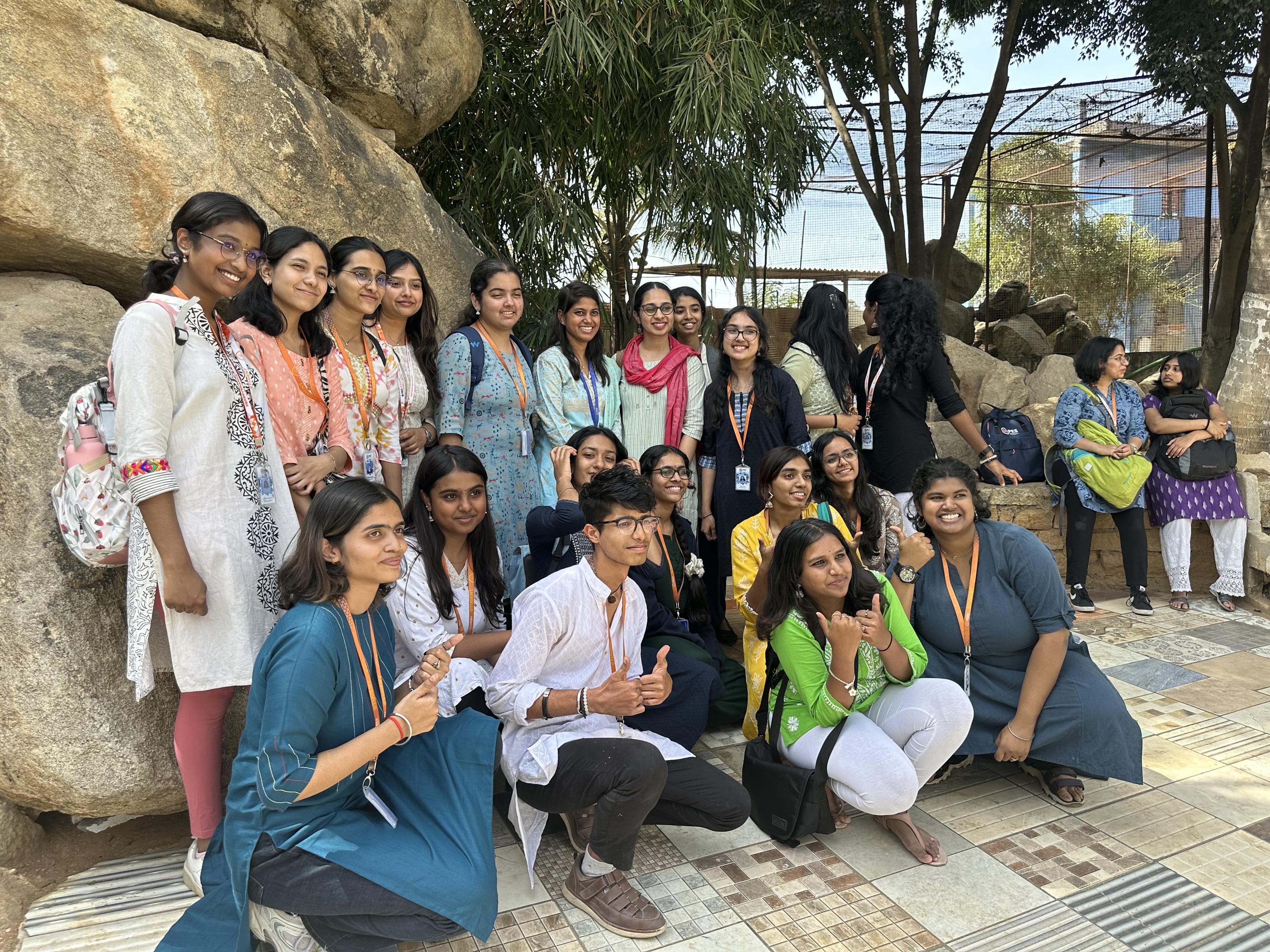 Field visit to home of hope