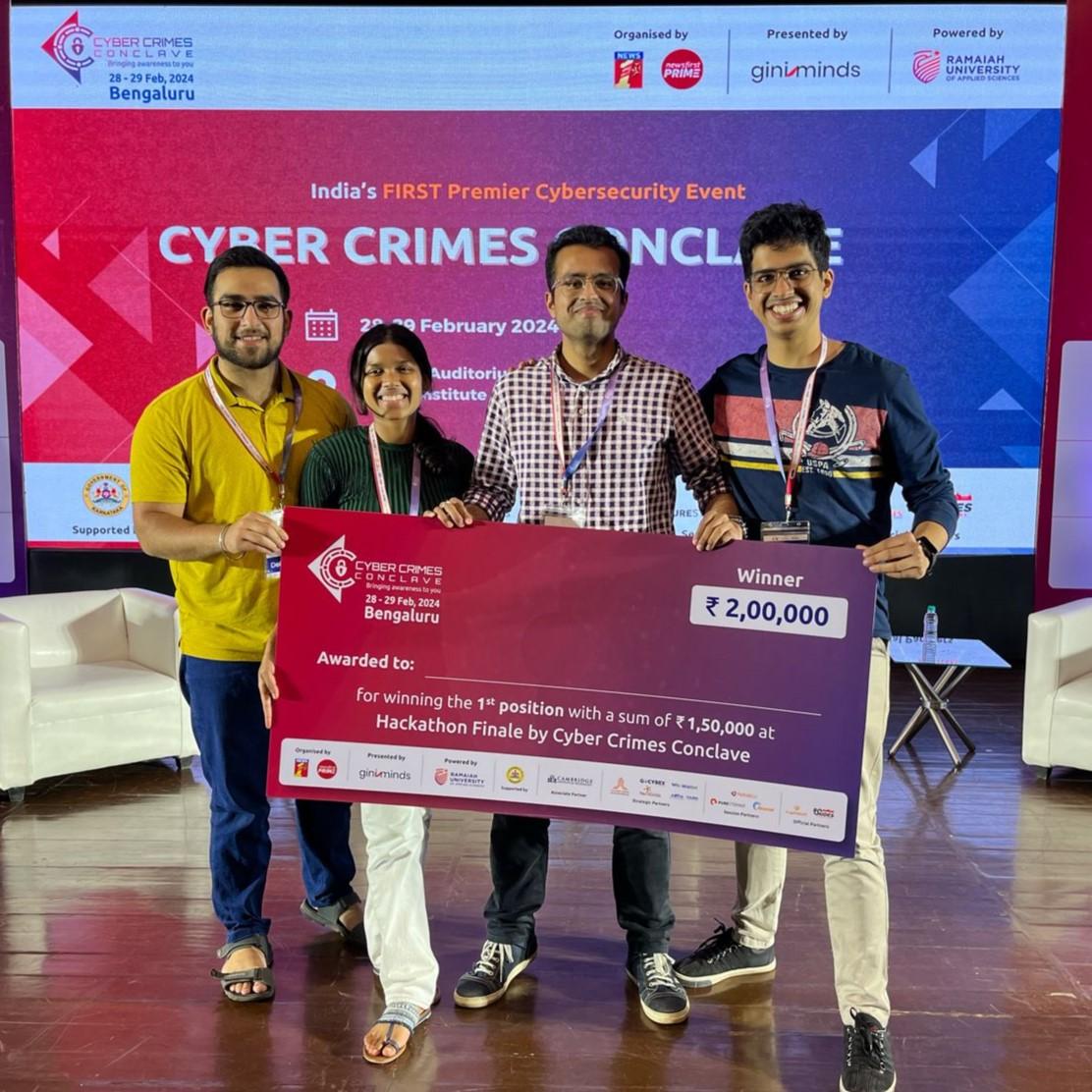 Achievement by the students of CSE, PES University