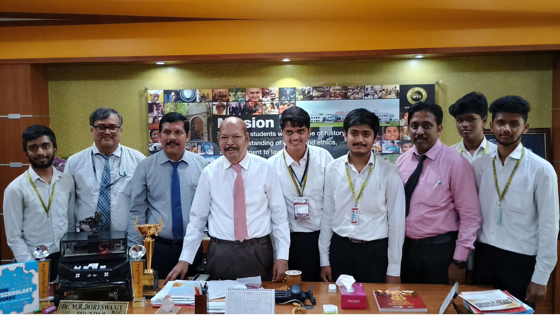 PES Students won state level project exhibition 2024 @ VITM