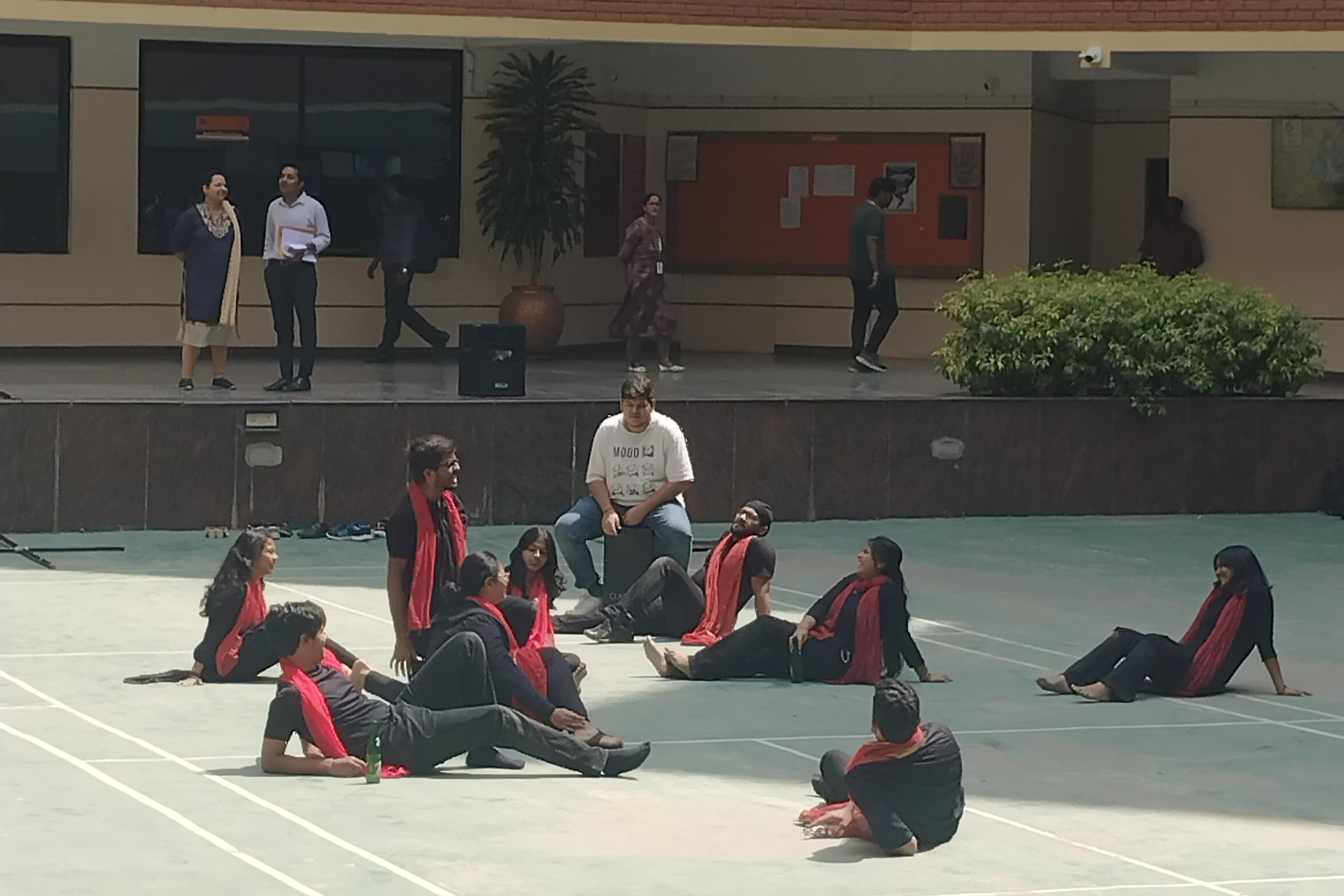 Street play performance