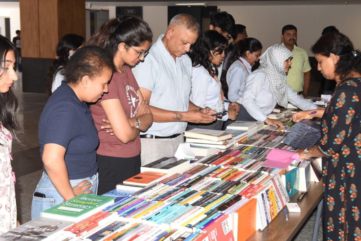 PES University Libraries Hosts Book Exhibition Celebrating World Book and Copyright Day - 2024