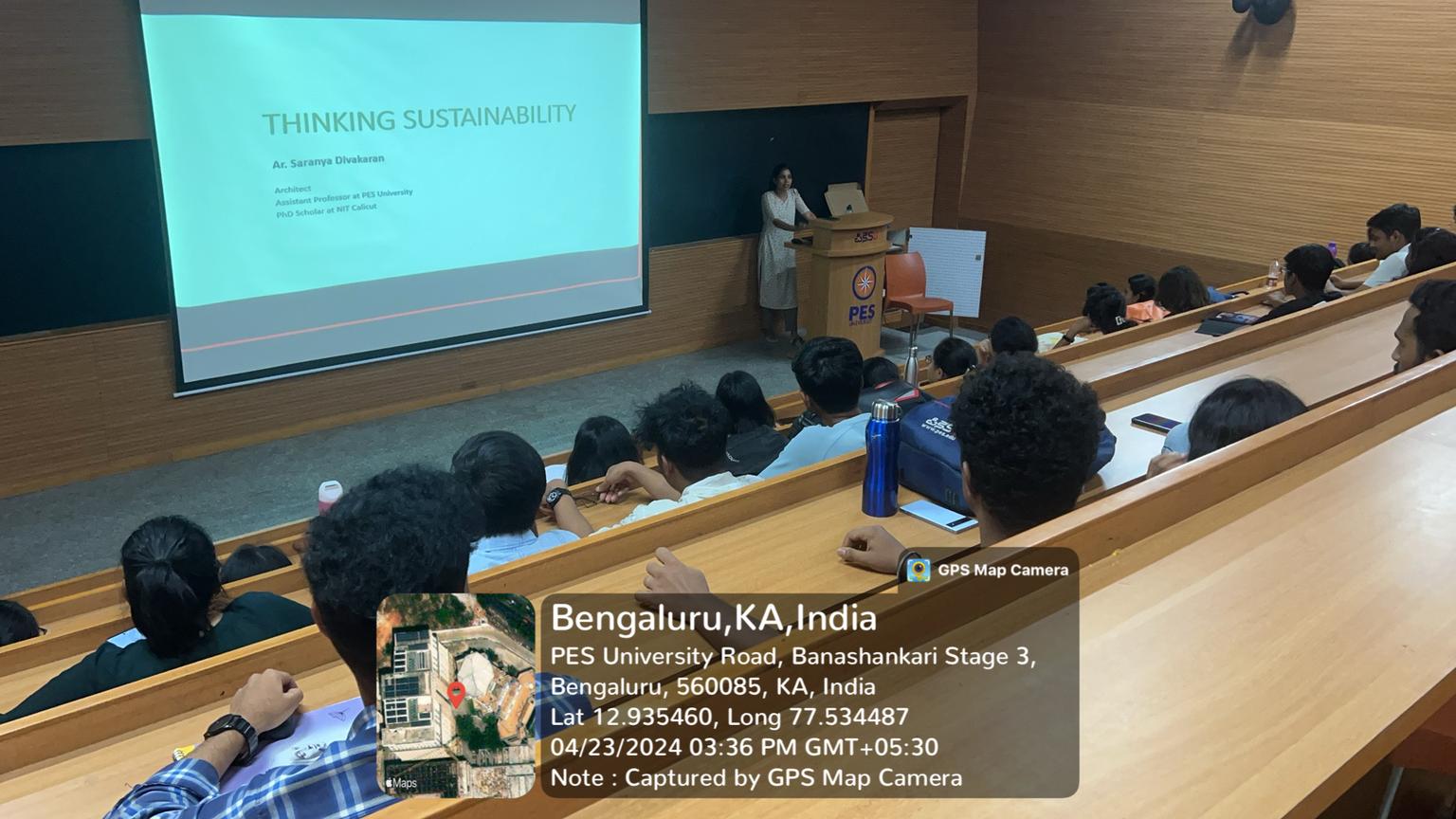 Talk on Thinking Sustainability