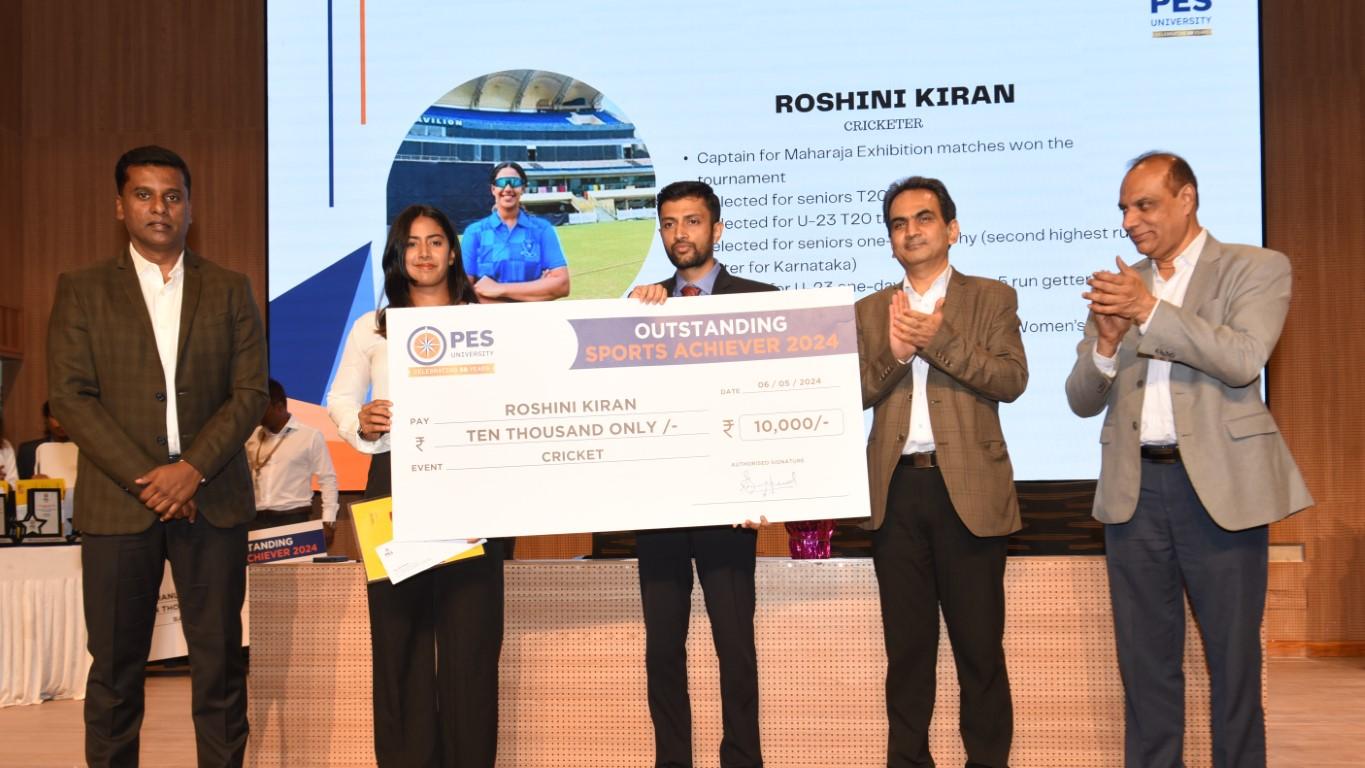 CAMPUS CHALLENGE SPORTS AWARD CEREMONY 2024 @ PES UNIVERSITY