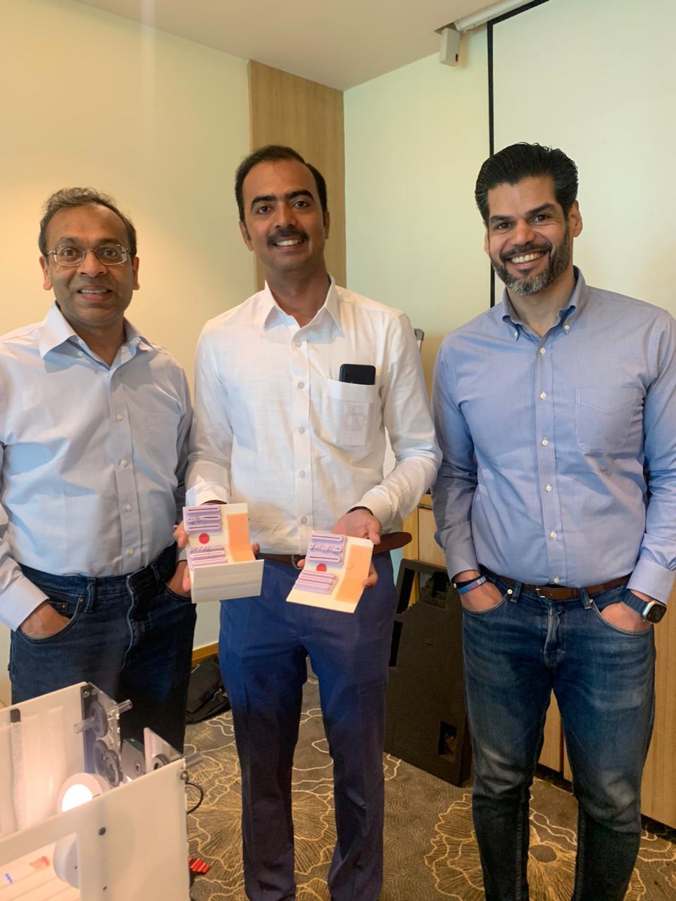 Handheld Robotics trial at Hyderabad