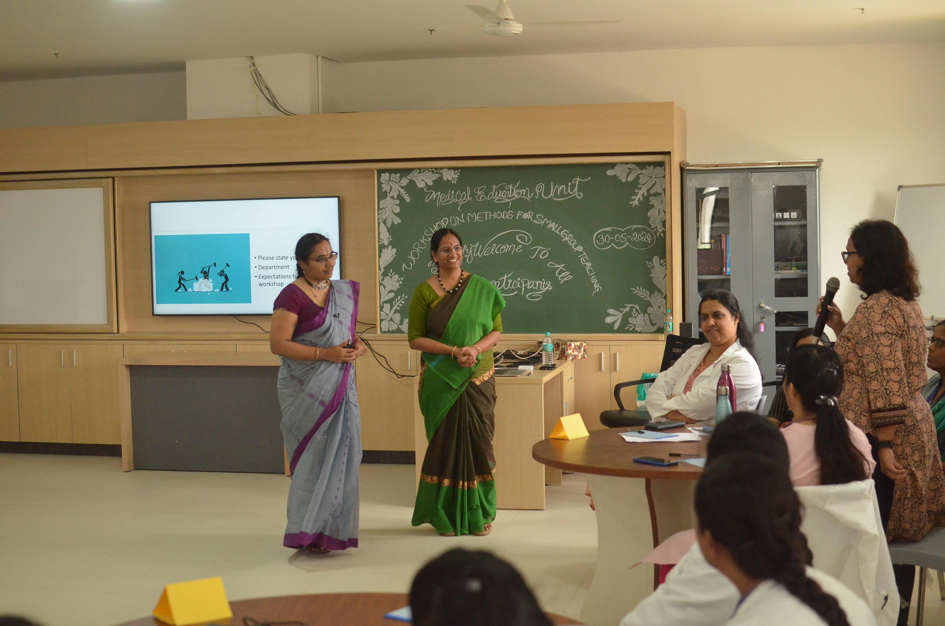 Workshop on Methods for Small Group Teaching