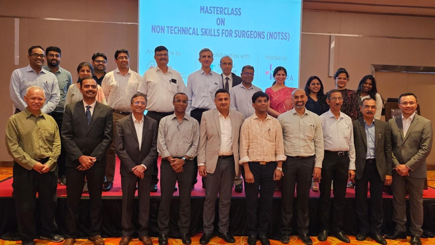 Faculty participation in masterclass on non-technical skills for surgeons