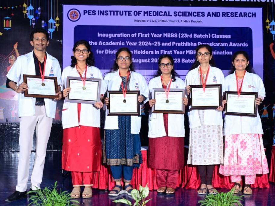 Inauguration of first year MBBS Classes at PESIMSR, Kuppam