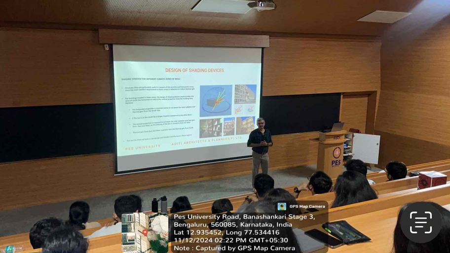 Talk on design of shading devices