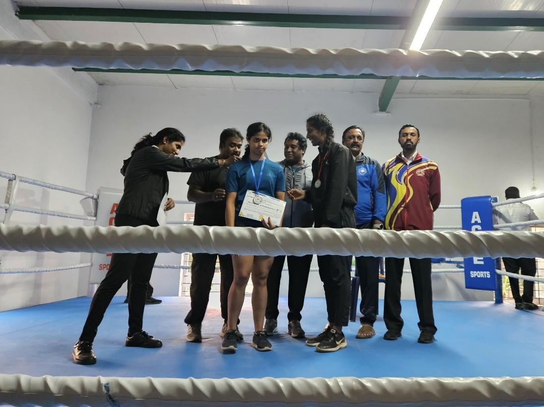 Student achievement: Ananya wins silver medal in women’s boxing