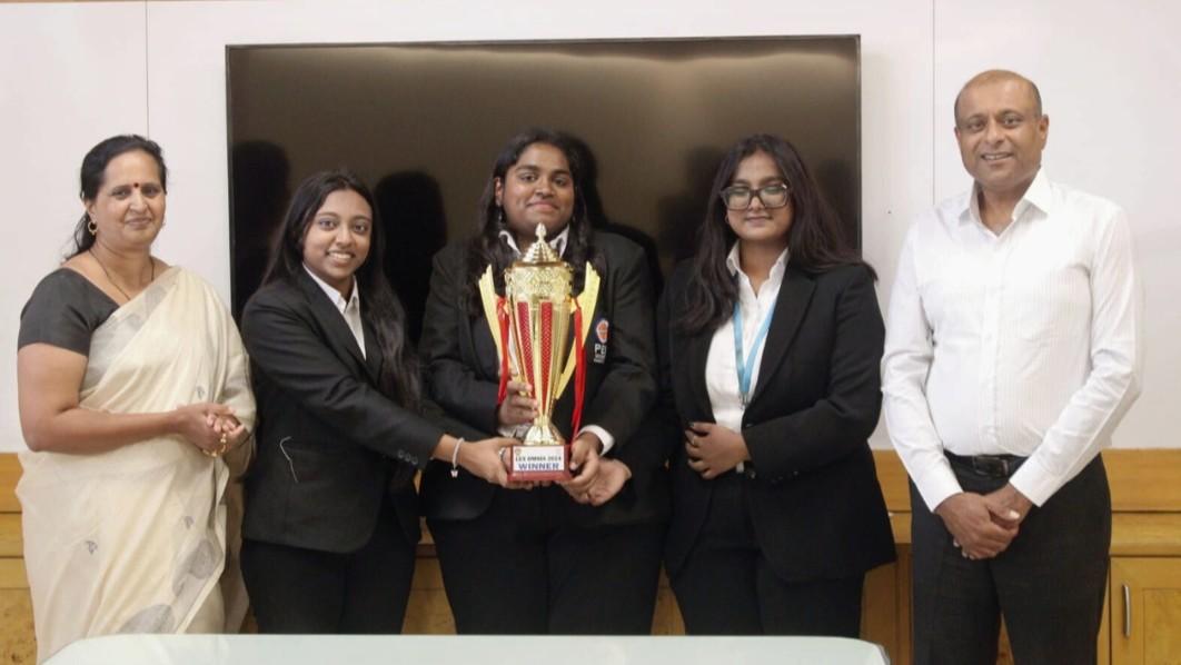 Student achievement: Anvikshaa, Srishti and Anagha win at national moot court competition