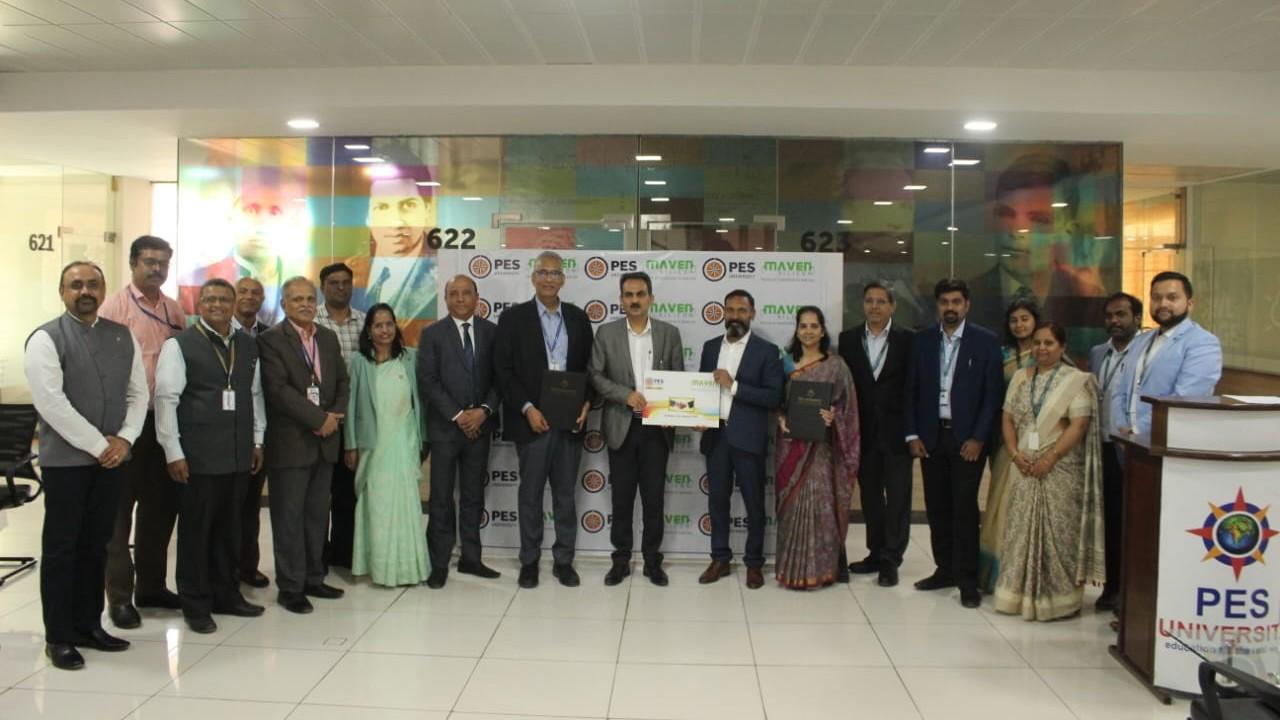 PES University Partners with Maven Silicon for offering Executive M. Tech