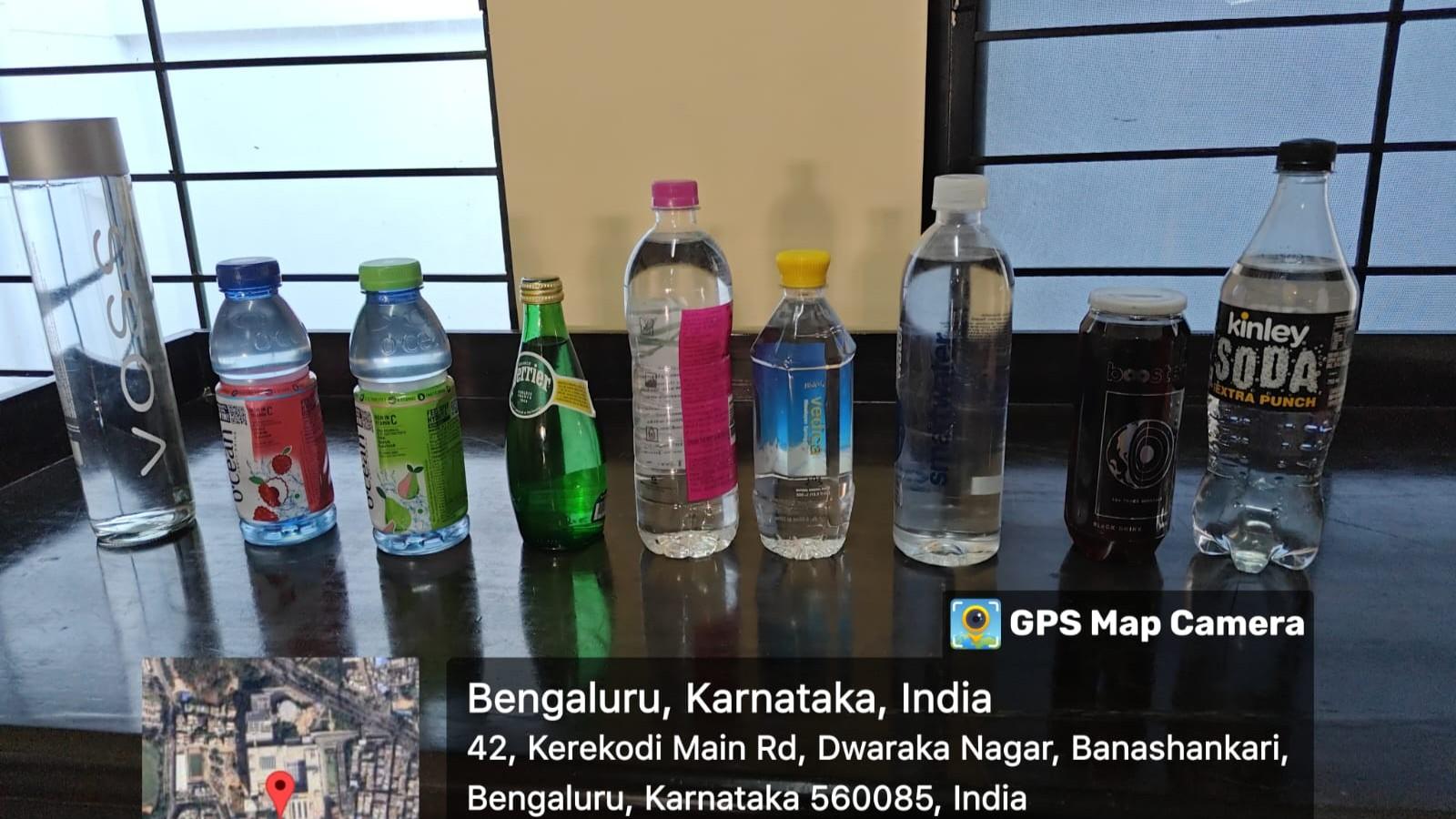 Water tasting session