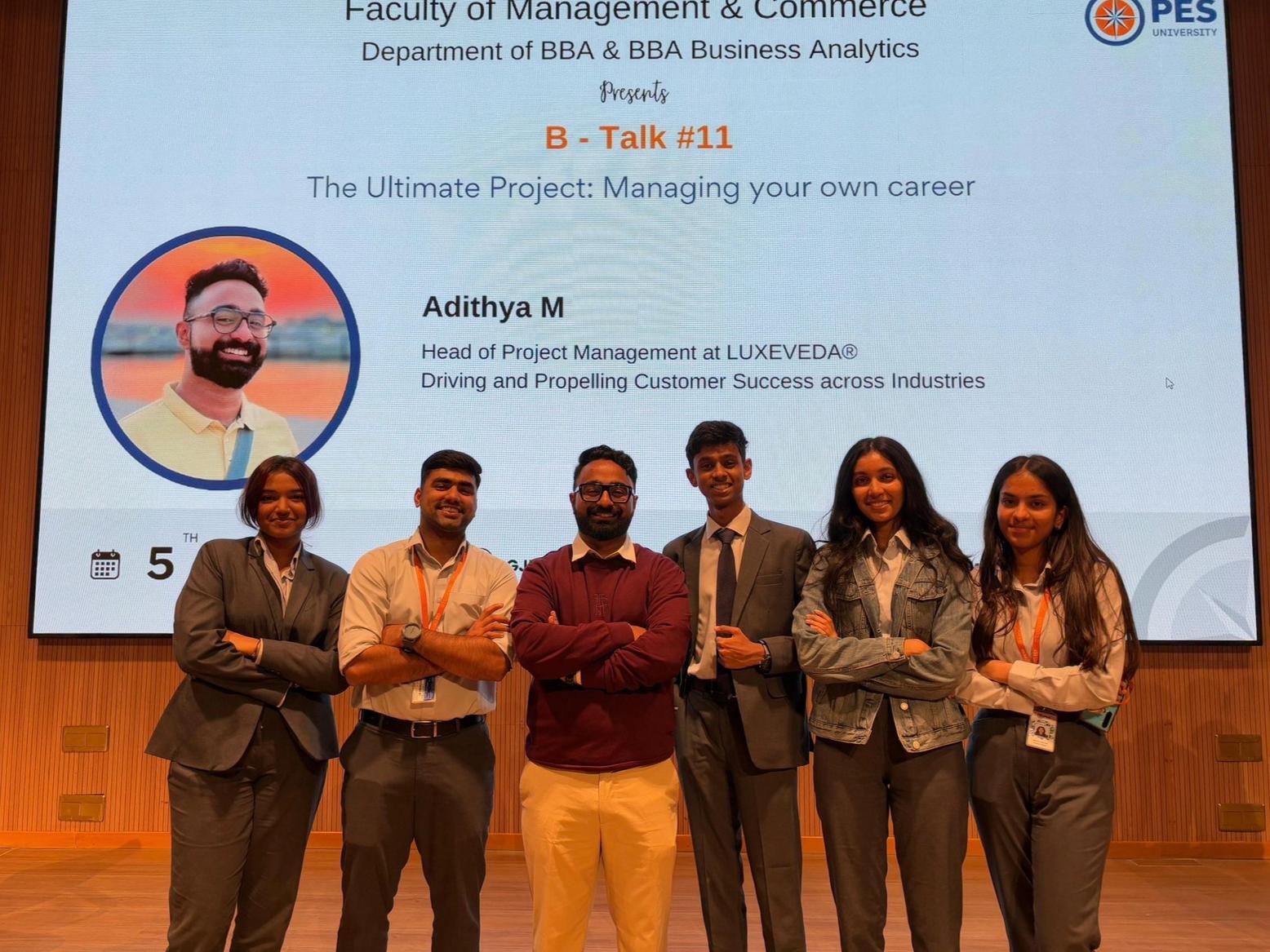 Guest talk on managing one’s own career