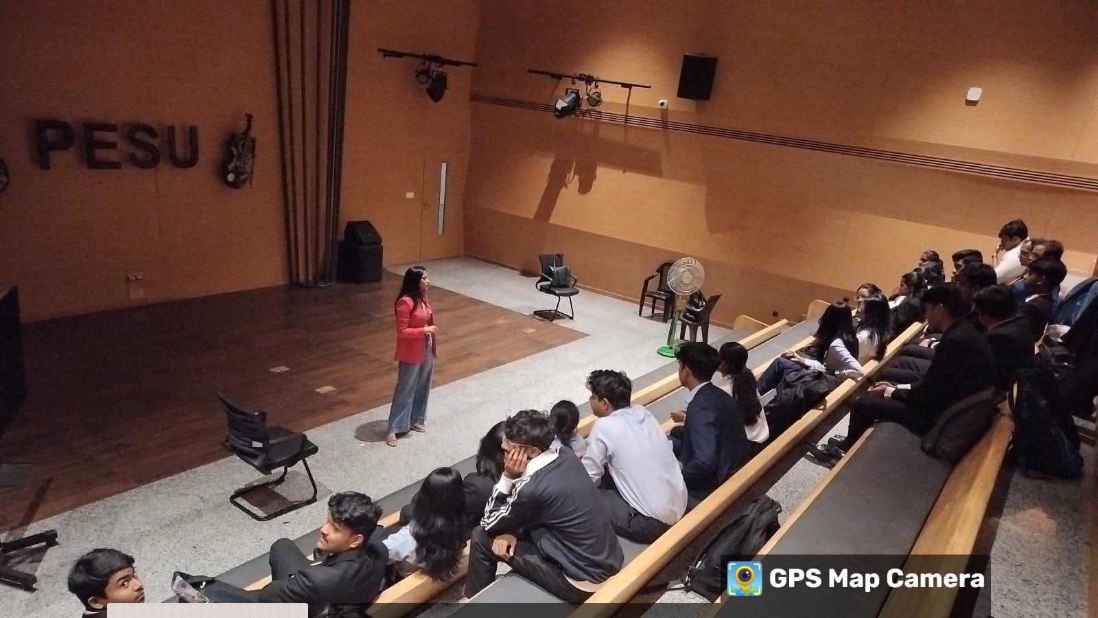 Workshop on public speaking